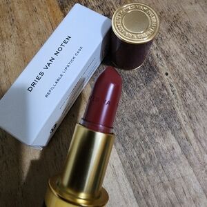 Dries Van Noten Gold and White Lipstick Case